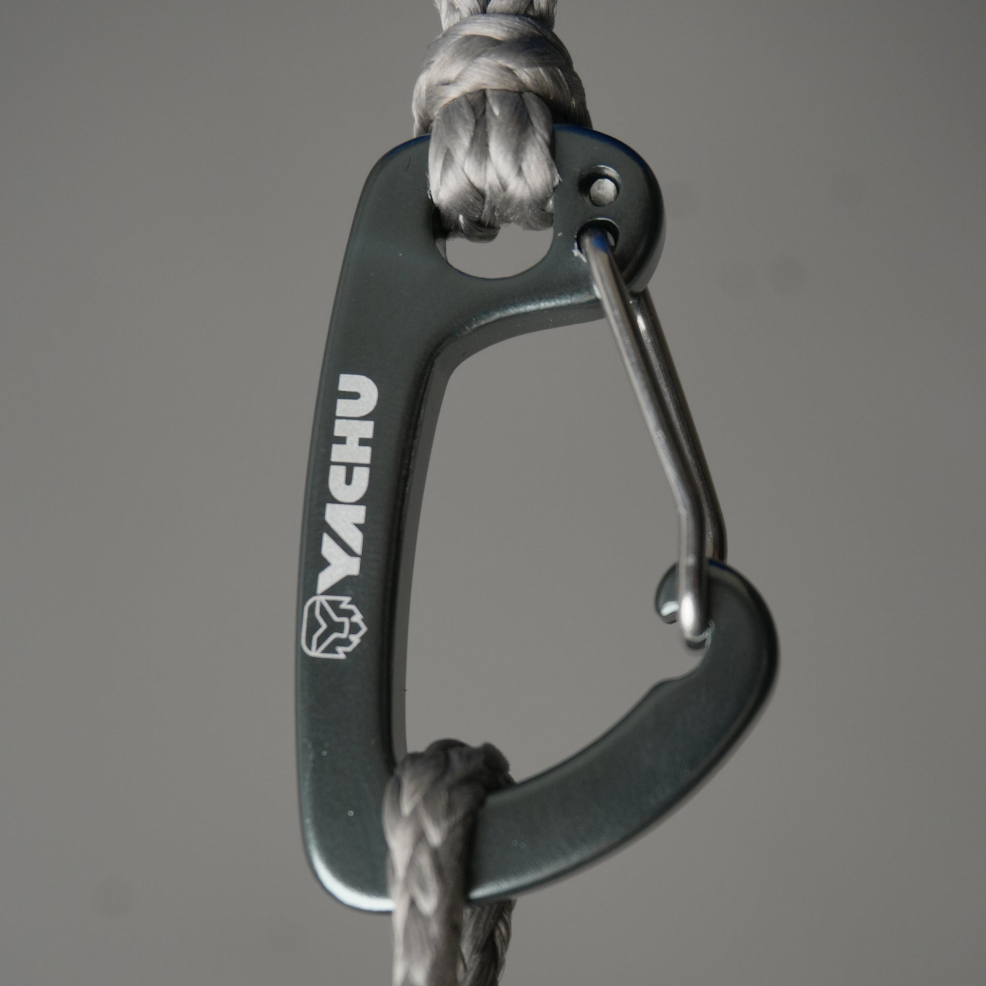 Heavy-duty 5kN aluminum carabiner for hammock campers