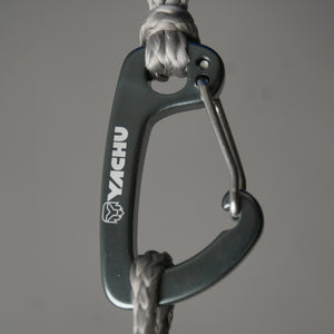 Heavy-duty 5kN aluminum carabiner for hammock campers