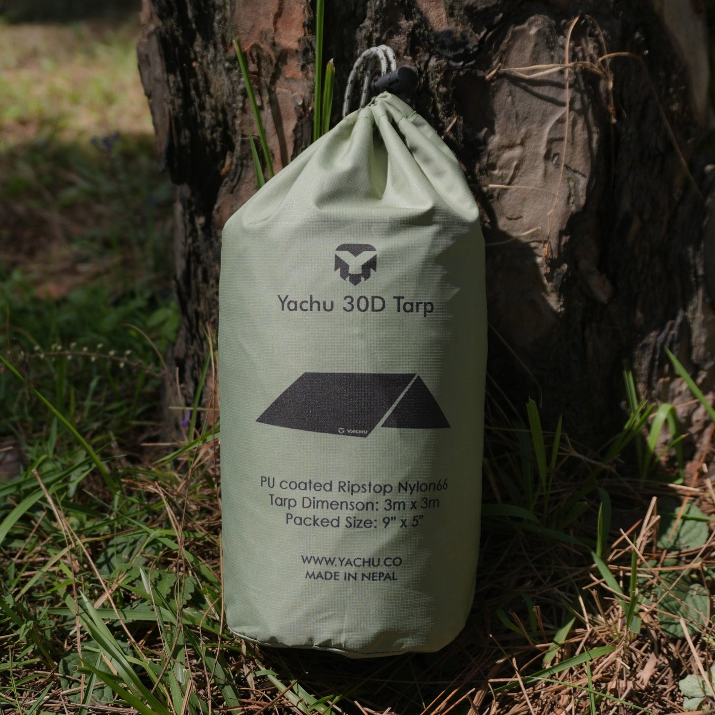 All-weather 30D camping tarp with waterproof coating