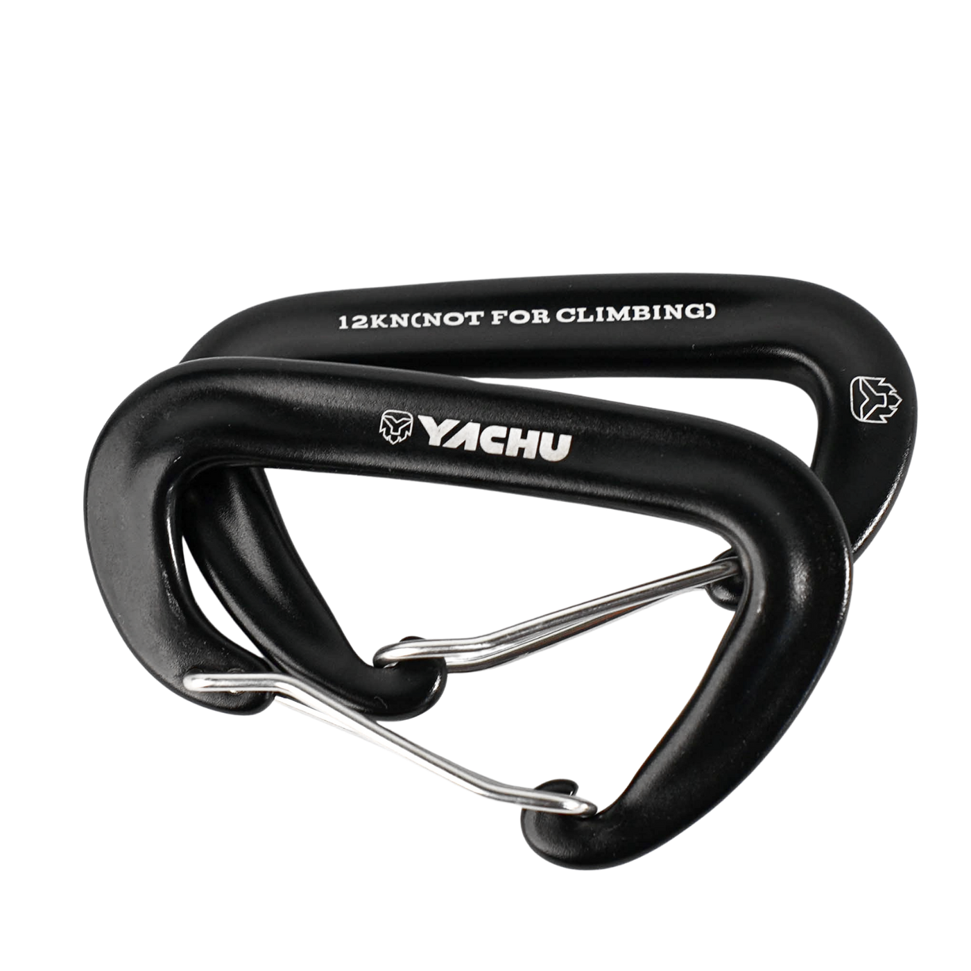 Yachu 12kN aluminum carabiner for hammock and camping setups