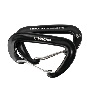 Yachu 12kN aluminum carabiner for hammock and camping setups