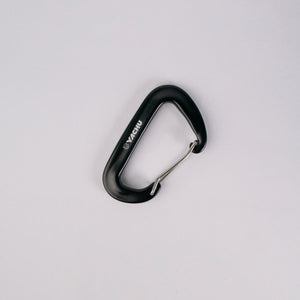 Durable lightweight 12kN hammock carabiner for backpacking
