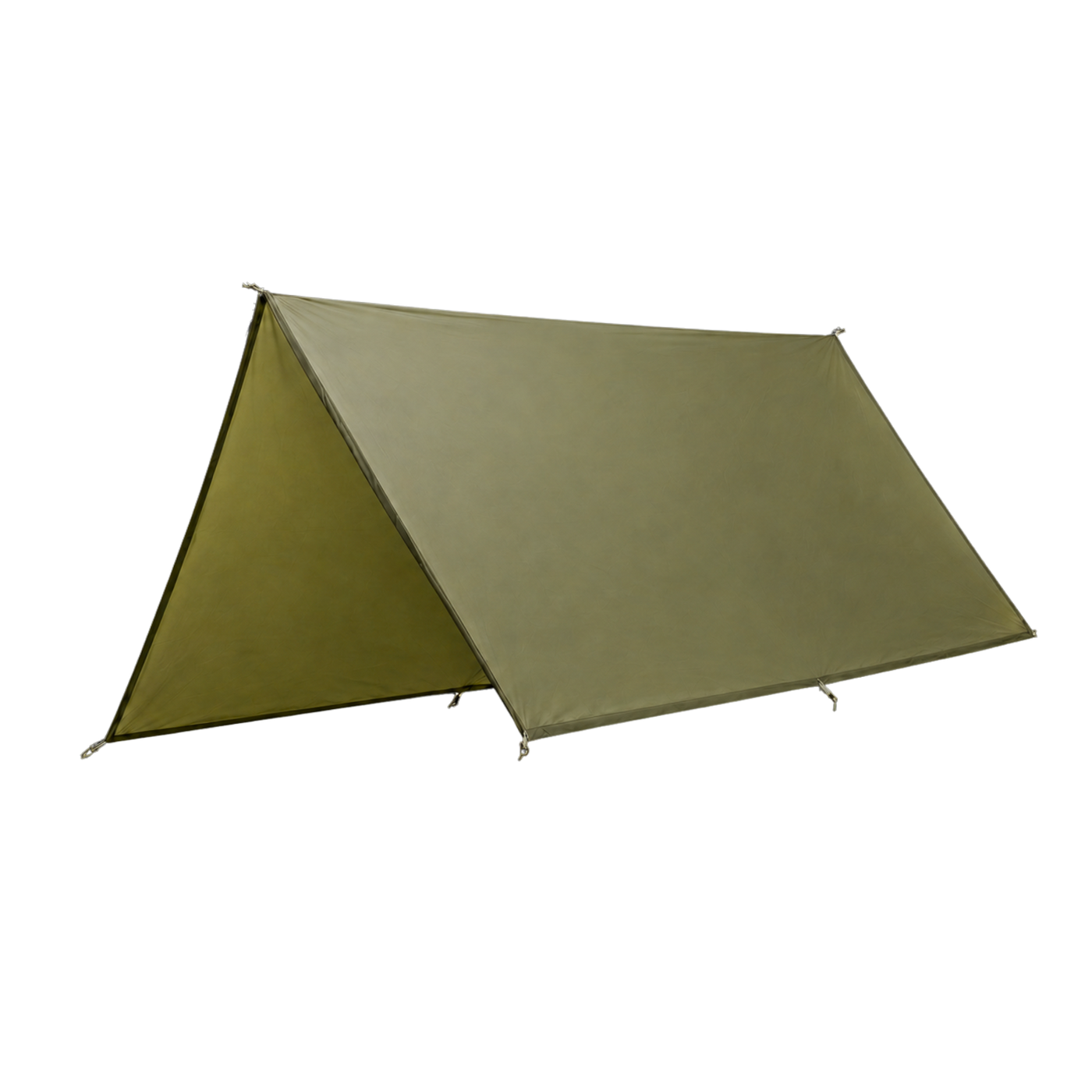 Yachu Airlite Tarp set up as rainfly over hammock