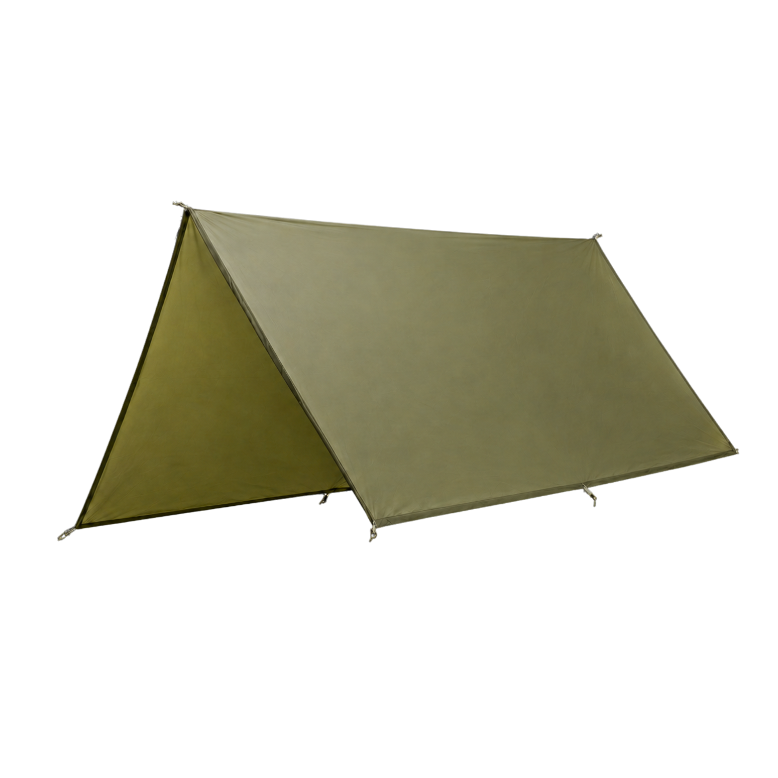 Yachu Airlite Tarp set up as rainfly over hammock